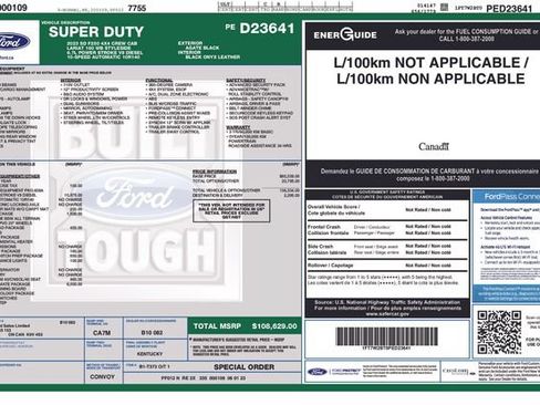 Used 2023 Ford F250 Lariat w/ Lariat Ultimate Package AWD/4WD image 22
