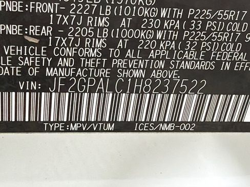 Used 2017 Subaru Crosstrek 2.0i Limited AWD/4WD image 33