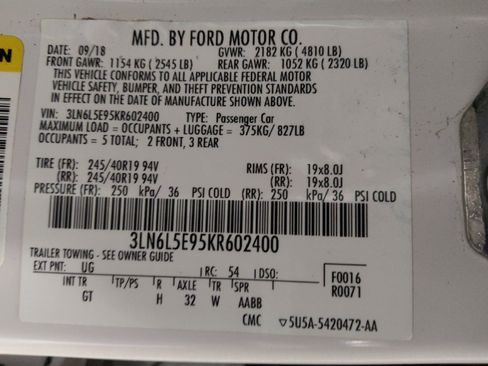 Used 2019 Lincoln MKZ Reserve image 33