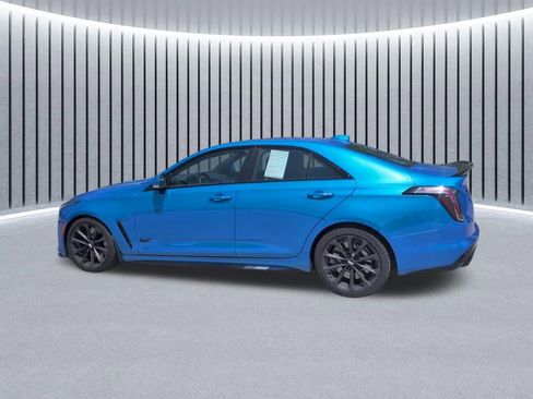Used 2025 Cadillac CT4 V Blackwing w/ LPO, Blue Accent Package RWD image 13