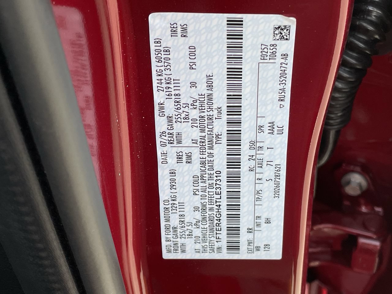 New 2026 Ford Ranger XLT RWD image 35