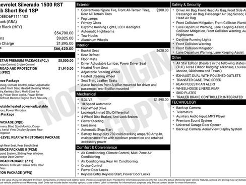 Used 2023 Chevrolet Silverado 1500 RST w/ RST All Star Premium Package image 34