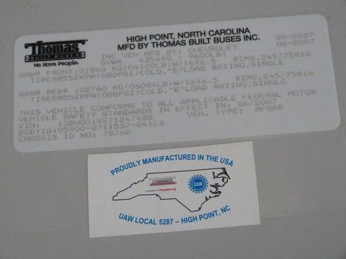 Used 2007 Chevrolet Express 3500 w/ School Bus Package image 47