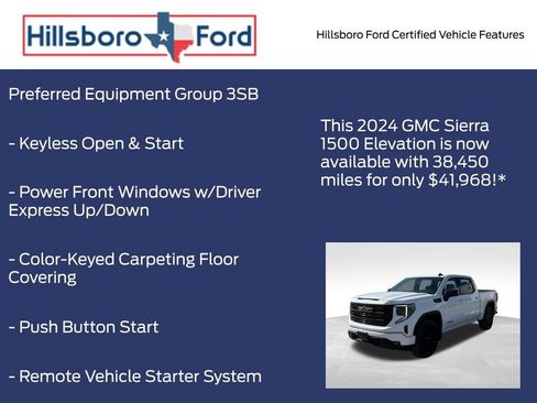 Used 2024 GMC Sierra 1500 Elevation w/ X31 Off-Road Package AWD/4WD image 9