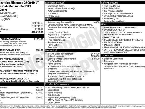 Used 2013 Chevrolet Silverado 2500 LT w/ Interior Plus Package AWD/4WD image 2