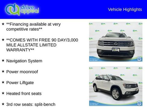 Used 2019 Volkswagen Atlas SEL AWD/4WD image 6