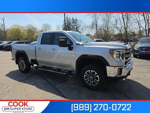 Certified 2021 GMC Sierra 2500 SLE w/ SLE Convenience Package AWD/4WD image 1
