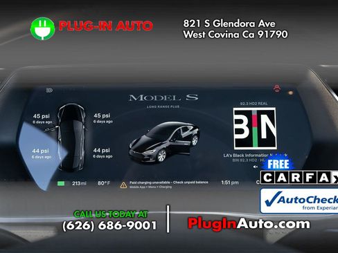 Used 2021 Tesla Model S Long Range Plus AWD/4WD image 18