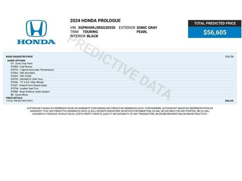 Used 2024 Honda Prologue Touring image 2