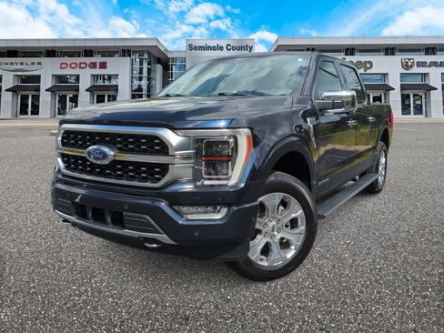 Used 2021 Ford F150 Platinum w/ Equipment Group 701A High AWD/4WD image 1
