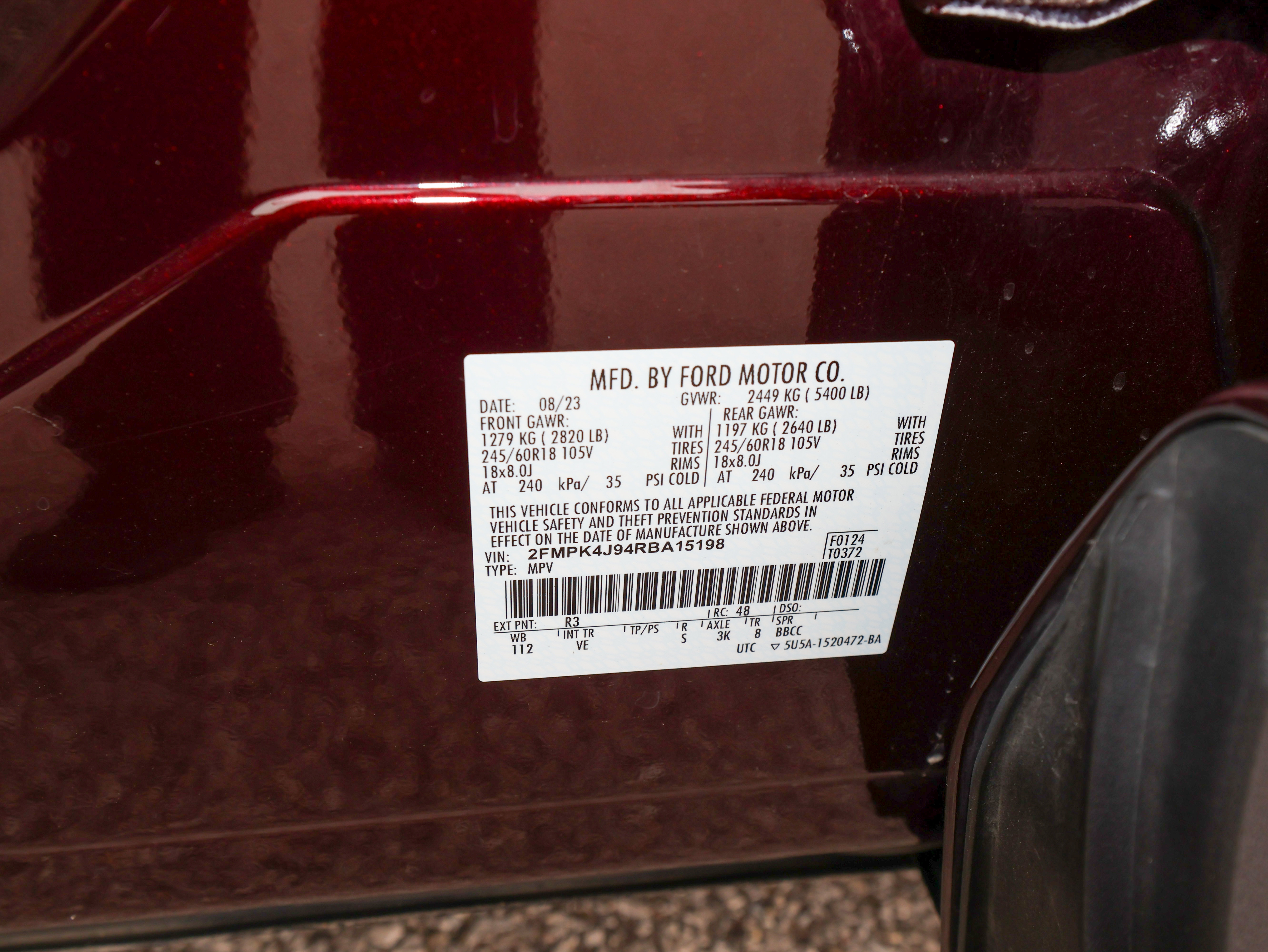 Used 2024 Ford Edge SEL w/ Convenience Package AWD/4WD image 37