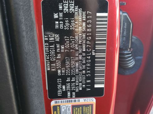 Certified 2023 Kia Sorento LX image 33