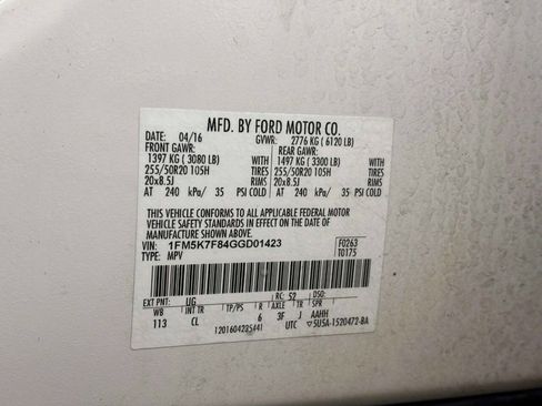 Used 2016 Ford Explorer Limited image 42