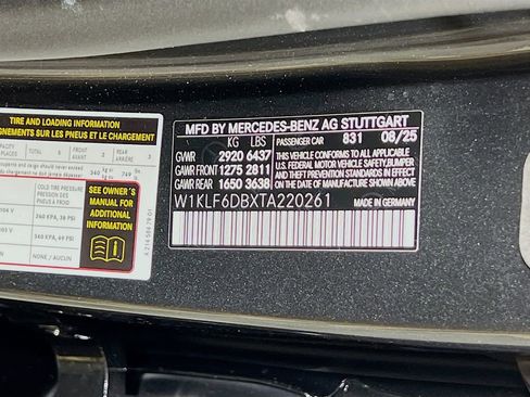 New 2026 Mercedes-Benz E 53 AMG e 4MATIC Sedan image 37