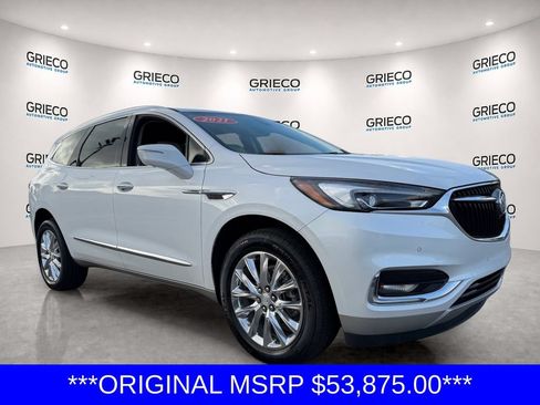 Used 2021 Buick Enclave Premium w/ Surround and Sites Package FWD image 1