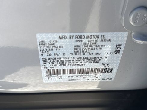 New 2026 Ford Explorer Active RWD image 30