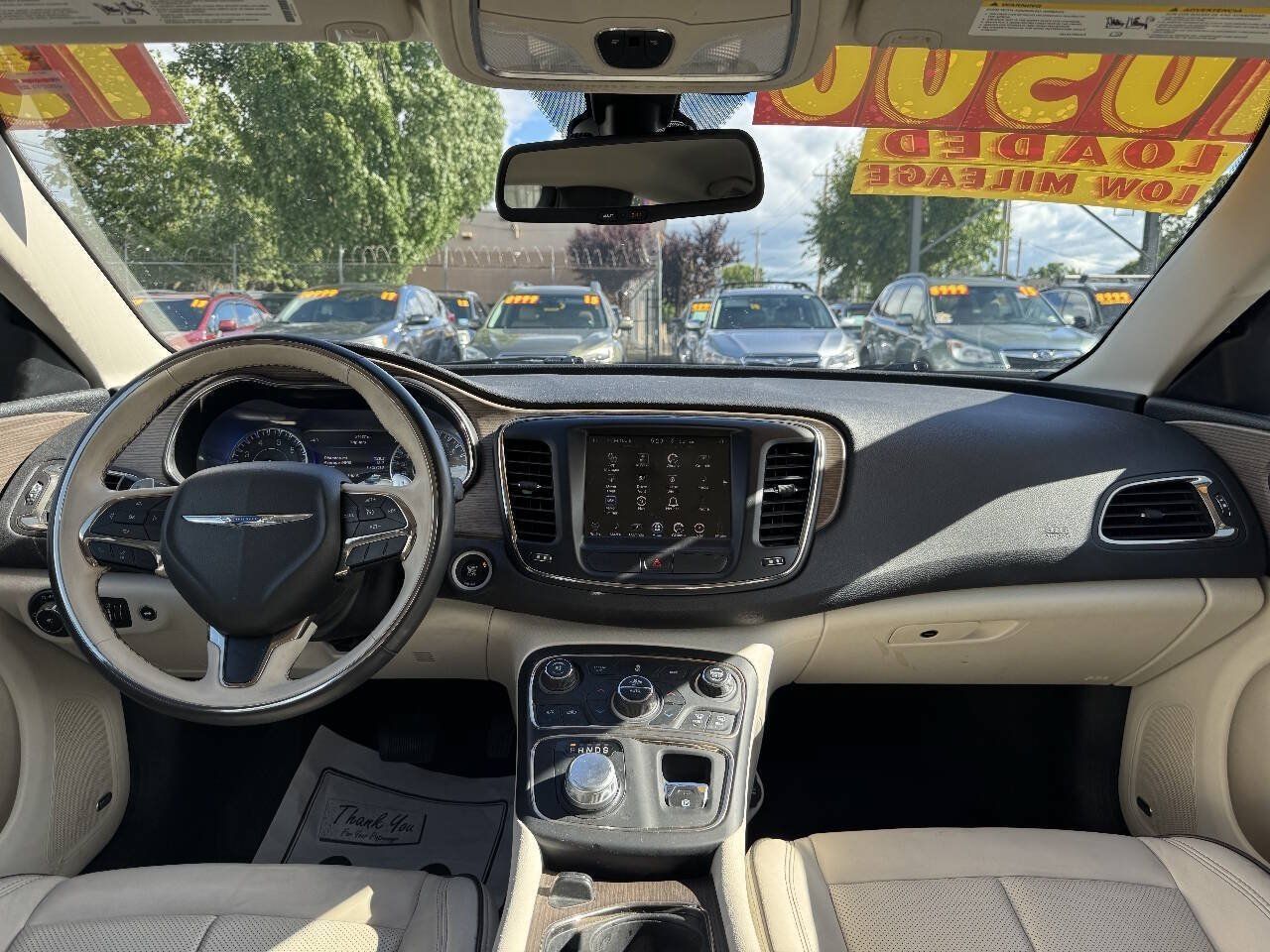Used 2015 Chrysler 200 C w/ Navigation & Sound Group I FWD image 14