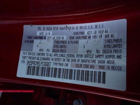 Used 2020 MAZDA MAZDA3 AWD Sedan w/ Select Package image 24