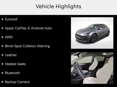 Used 2025 Tesla Model Y Long Range AWD/4WD image 7