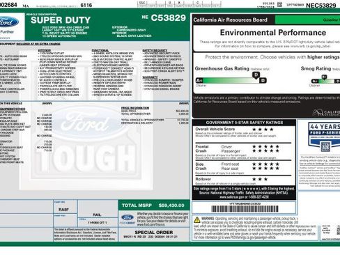 Used 2022 Ford F250 Lariat w/ Lariat Value Package AWD/4WD image 3