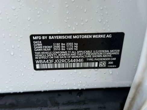 Used 2024 BMW 530i w/ M Sport Package RWD image 34