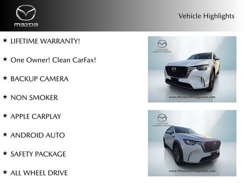 Used 2025 MAZDA CX-90 3.3 Turbo w/ Select Package AWD/4WD image 2