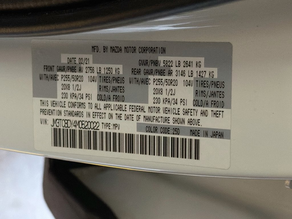 Used 2021 MAZDA CX-9 Grand Touring AWD/4WD image 33