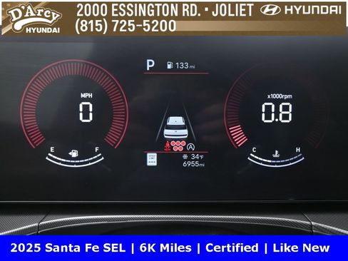 Used 2025 Hyundai Santa Fe SEL image 9