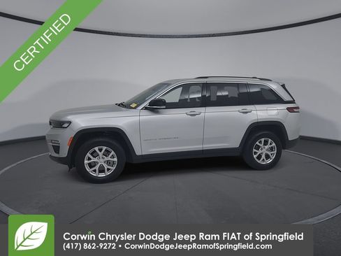 Certified 2023 Jeep Grand Cherokee Limited w/ Luxury Tech Group II AWD/4WD image 8