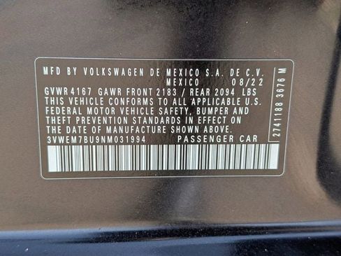 Used 2022 Volkswagen Jetta SE image 30