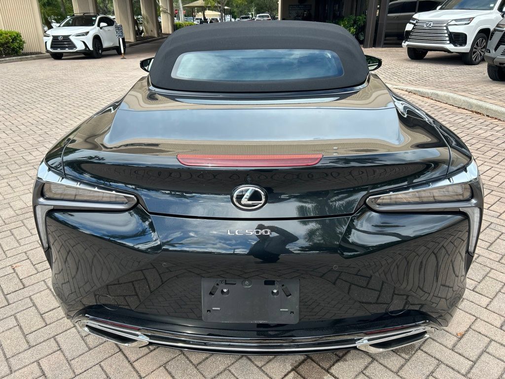 Certified 2022 Lexus LC 500 Convertible w/ Touring Package RWD image 15