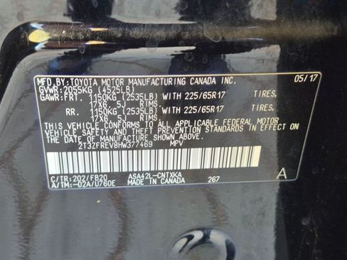 Used 2017 Toyota RAV4 LE w/ Carpet Mat Package FWD image 23
