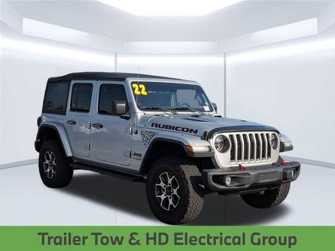 Used 2022 Jeep Wrangler Unlimited Rubicon w/ Steel Bumper Group AWD/4WD image 9