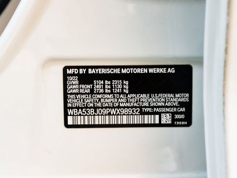 Used 2023 BMW 540i w/ M Sport Package RWD image 33