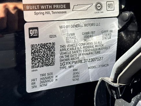 New 2026 Cadillac Lyriq Premium Sport w/ LPO, Floor Liner Package image 28