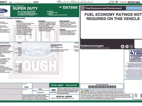 New 2024 Ford F450 XLT w/ XLT Value Package AWD/4WD image 13