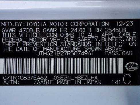 Used 2024 Lexus IS 350 F Sport w/ Navigation Package RWD image 42