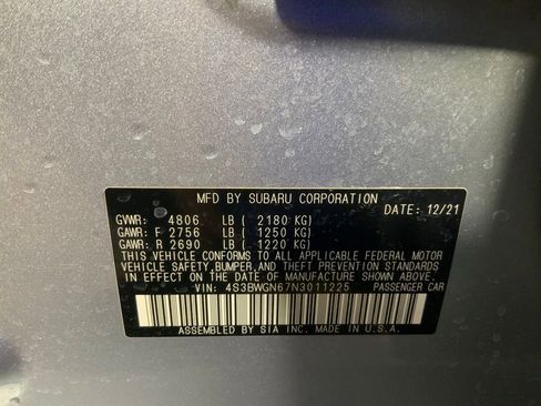 Used 2022 Subaru Legacy Limited XT w/ Popular Package #3 image 40