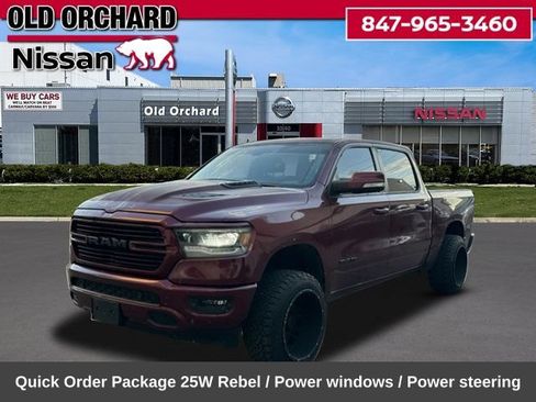 Used 2020 RAM 1500 Sport w/ Leather & Sound Group AWD/4WD image 1