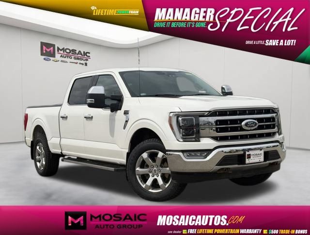 Used 2021 Ford F150 Lariat w/ Equipment Group 502A High AWD/4WD image 1