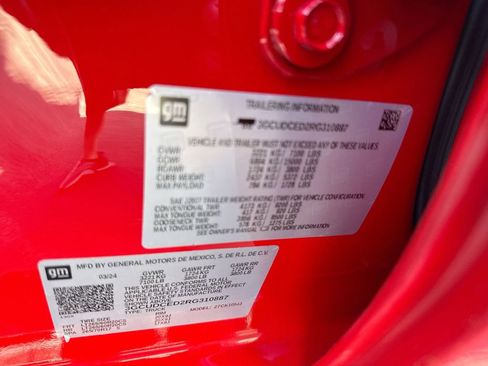 Used 2024 Chevrolet Silverado 1500 Custom Trail Boss image 34