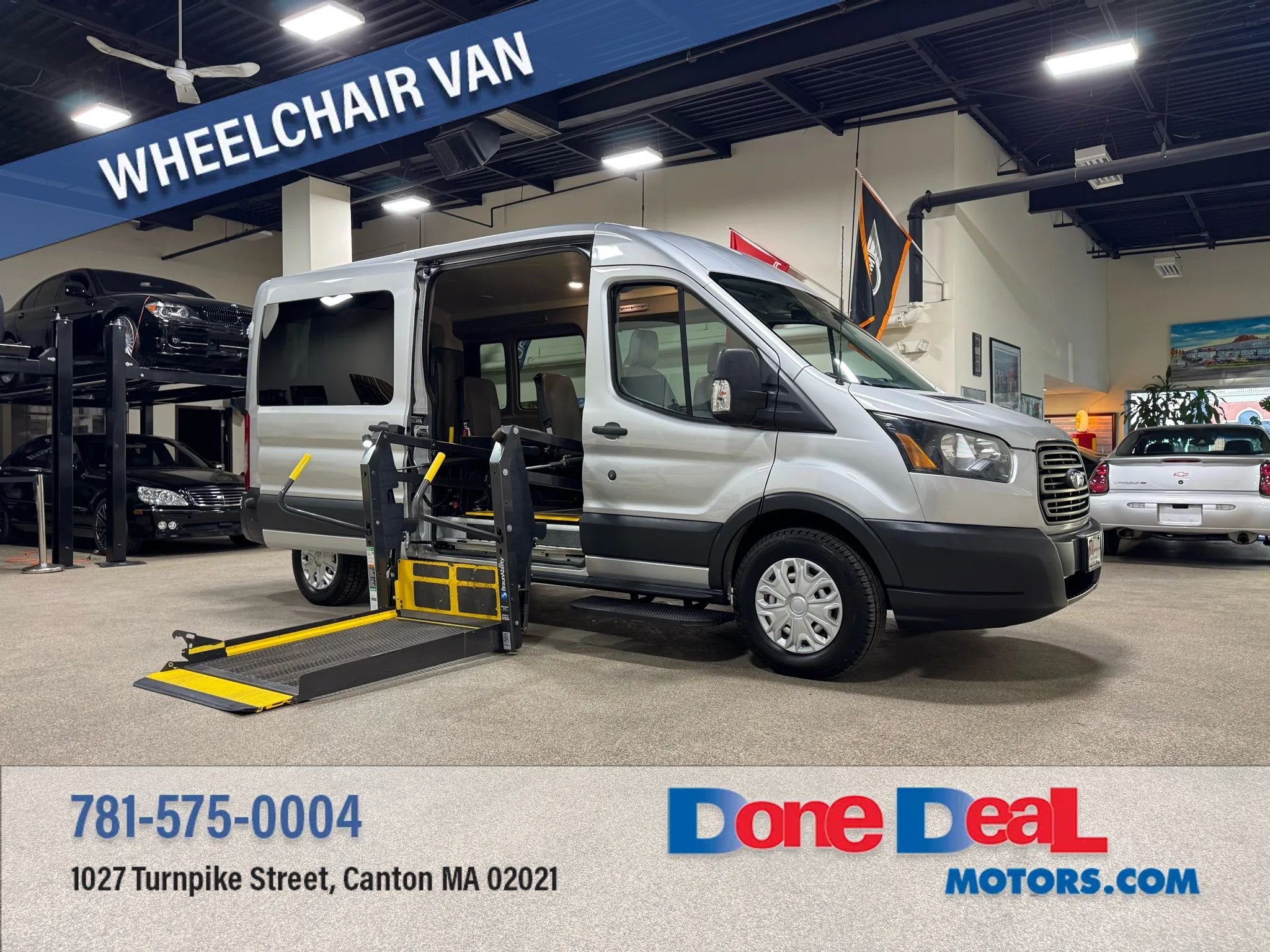 Used 2015 Ford Transit 350 148 Medium Roof RWD image 1