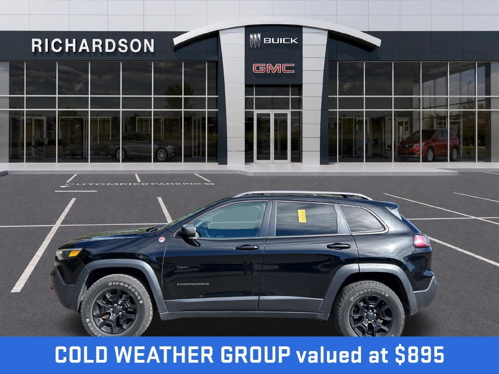 Used 2019 Jeep Cherokee Trailhawk w/ Cold Weather Group AWD/4WD image 2