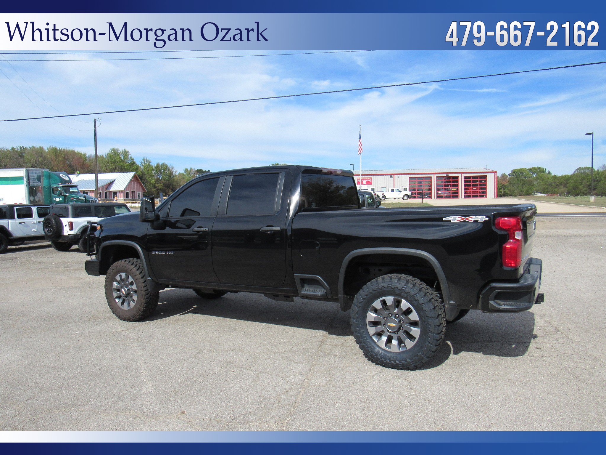 Used 2022 Chevrolet Silverado 2500 Custom w/ Custom Value Package AWD/4WD image 11