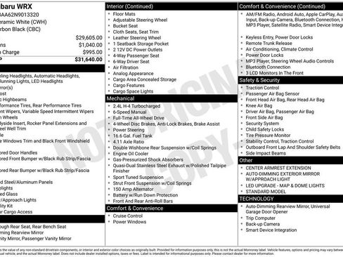 Used 2022 Subaru WRX Base image 4