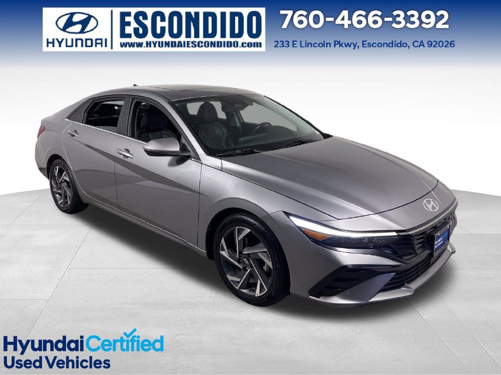 Certified 2025 Hyundai Elantra Limited FWD 360° Tour