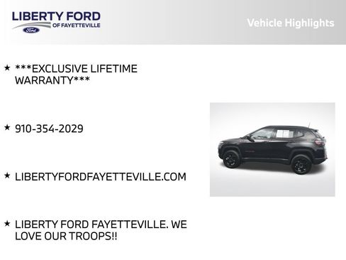 Used 2023 Jeep Compass Trailhawk w/ Trailhawk Elite Group AWD/4WD image 5