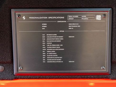 Certified 2020 Ferrari Portofino RWD image 72