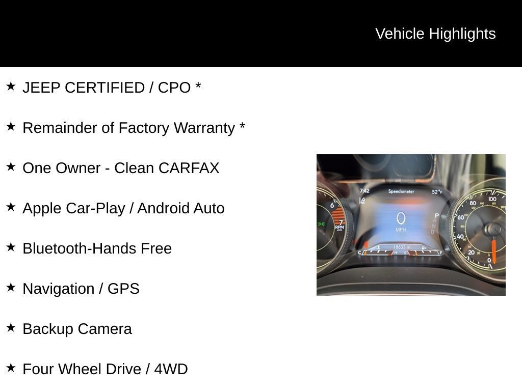 Used 2023 Jeep Cherokee Altitude Lux w/ Lux Elite Package AWD/4WD image 11