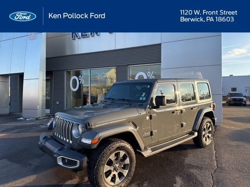 Used 2019 Jeep Wrangler Unlimited Sahara w/ Cold Weather Group image 1